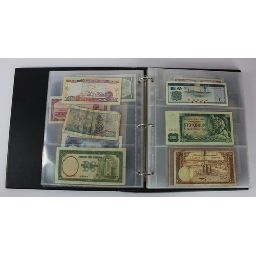 946 - World (122), collection in album including Malta 1 Pound 1951, Italy 1000 Lire 1947, Ceylon, France,... 