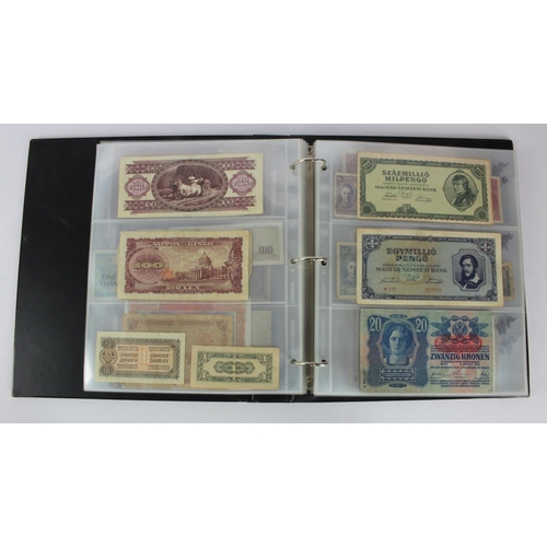 949 - World (137), collection in album including East Africa 10 Shillings 1950, Belgium 2 Francs 1918, Net... 