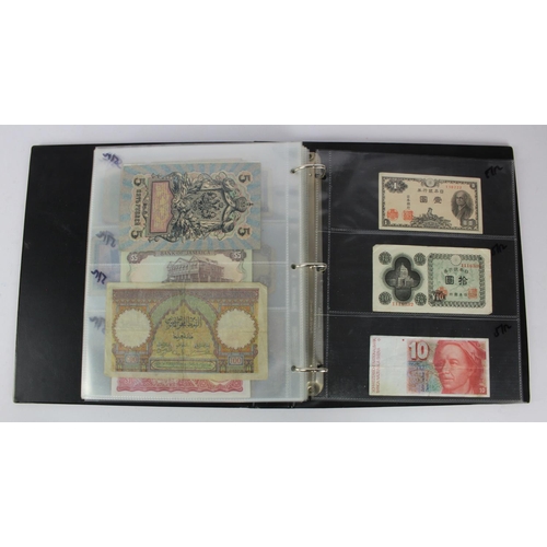 949 - World (137), collection in album including East Africa 10 Shillings 1950, Belgium 2 Francs 1918, Net... 