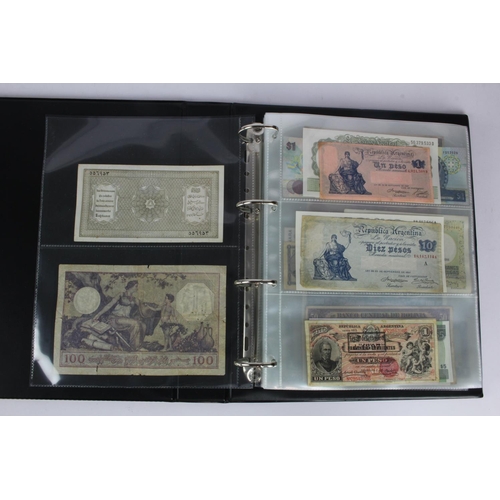 950 - World (140), an interesting world collection in an album, including Argentina 1 Peso 1897, Greece 5 ... 