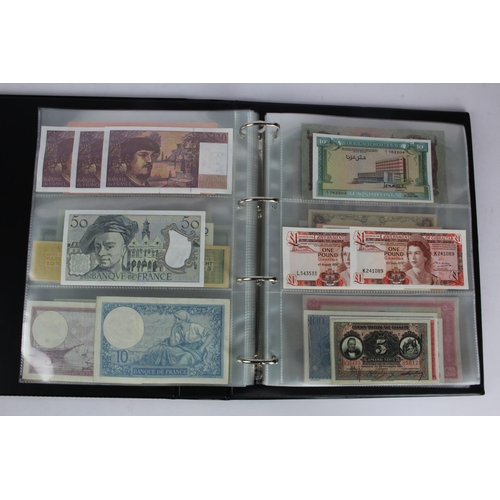 950 - World (140), an interesting world collection in an album, including Argentina 1 Peso 1897, Greece 5 ... 