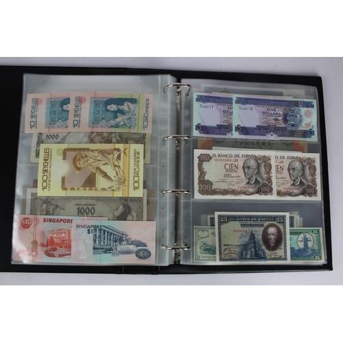 950 - World (140), an interesting world collection in an album, including Argentina 1 Peso 1897, Greece 5 ... 