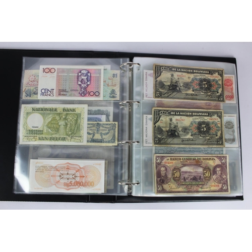 950 - World (140), an interesting world collection in an album, including Argentina 1 Peso 1897, Greece 5 ... 