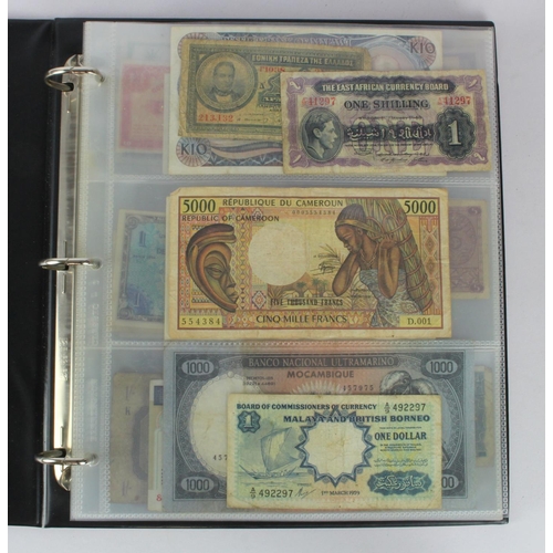 951 - World (142), collection in album with slipcase including East Africa 1 Shilling 1943, Malaya & Briti... 