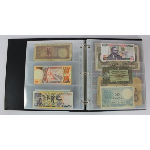 951 - World (142), collection in album with slipcase including East Africa 1 Shilling 1943, Malaya & Briti... 