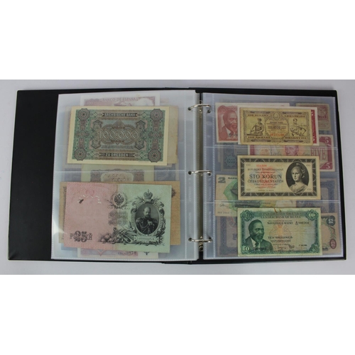 951 - World (142), collection in album with slipcase including East Africa 1 Shilling 1943, Malaya & Briti... 