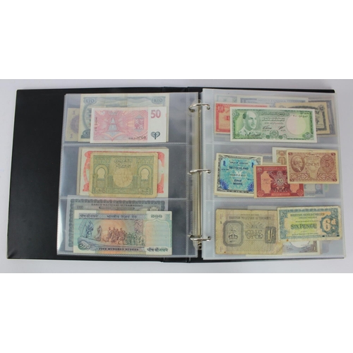 951 - World (142), collection in album with slipcase including East Africa 1 Shilling 1943, Malaya & Briti... 