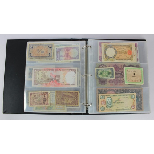 951 - World (142), collection in album with slipcase including East Africa 1 Shilling 1943, Malaya & Briti... 