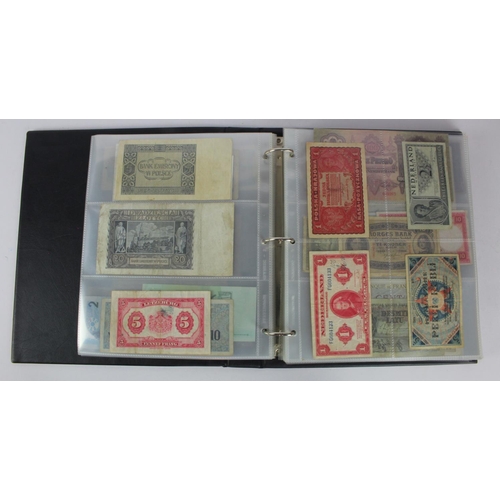 952 - World (146), collection in album including Mauritius 5 Rupees and 10 Rupees 1967, New Caledonia 5 Fr... 