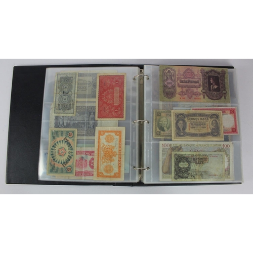 952 - World (146), collection in album including Mauritius 5 Rupees and 10 Rupees 1967, New Caledonia 5 Fr... 