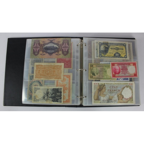 952 - World (146), collection in album including Mauritius 5 Rupees and 10 Rupees 1967, New Caledonia 5 Fr... 