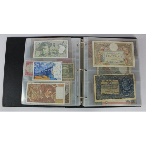 952 - World (146), collection in album including Mauritius 5 Rupees and 10 Rupees 1967, New Caledonia 5 Fr... 