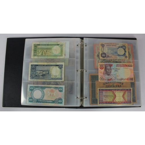 952 - World (146), collection in album including Mauritius 5 Rupees and 10 Rupees 1967, New Caledonia 5 Fr... 