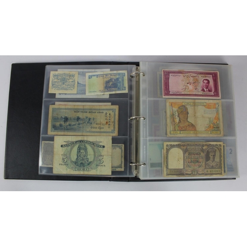 952 - World (146), collection in album including Mauritius 5 Rupees and 10 Rupees 1967, New Caledonia 5 Fr... 