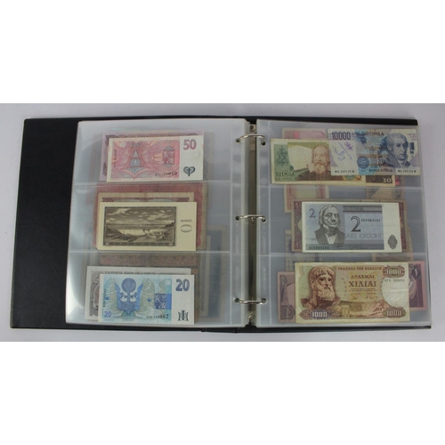 952 - World (146), collection in album including Mauritius 5 Rupees and 10 Rupees 1967, New Caledonia 5 Fr... 