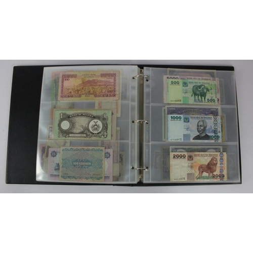 952 - World (146), collection in album including Mauritius 5 Rupees and 10 Rupees 1967, New Caledonia 5 Fr... 