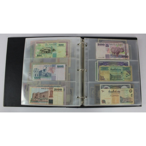 952 - World (146), collection in album including Mauritius 5 Rupees and 10 Rupees 1967, New Caledonia 5 Fr... 