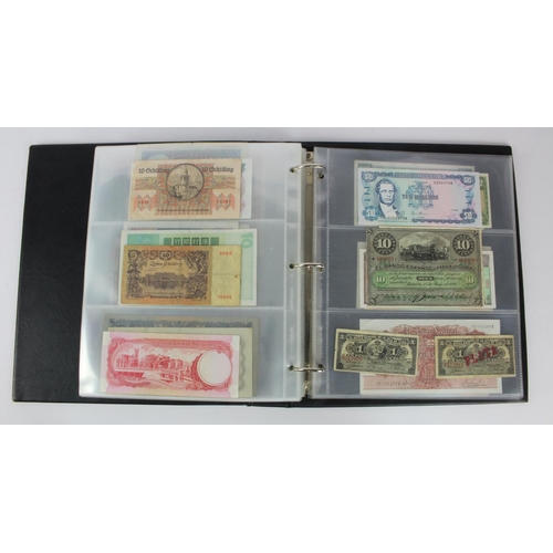 952 - World (146), collection in album including Mauritius 5 Rupees and 10 Rupees 1967, New Caledonia 5 Fr... 