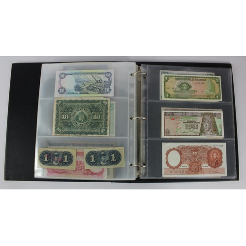 952 - World (146), collection in album including Mauritius 5 Rupees and 10 Rupees 1967, New Caledonia 5 Fr... 