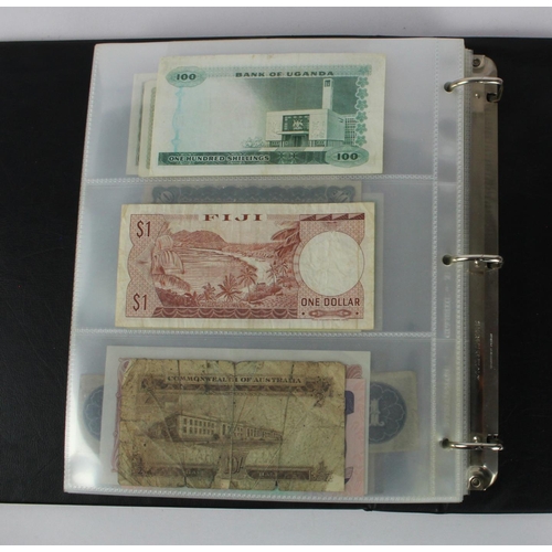 952 - World (146), collection in album including Mauritius 5 Rupees and 10 Rupees 1967, New Caledonia 5 Fr... 