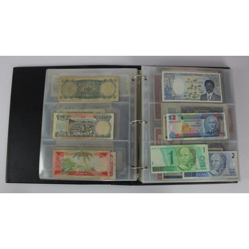 952 - World (146), collection in album including Mauritius 5 Rupees and 10 Rupees 1967, New Caledonia 5 Fr... 