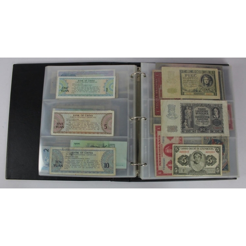 952 - World (146), collection in album including Mauritius 5 Rupees and 10 Rupees 1967, New Caledonia 5 Fr... 