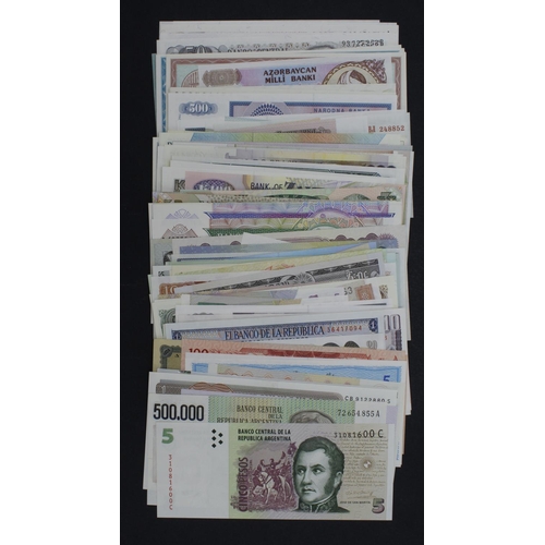 954 - World (148), a large collection of World notes, all different and all Uncirculated or about, no dupl... 