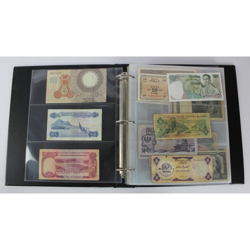 957 - World (163), collection in album including Netherlands 25 Gulden 1955, Lebanon 1 Livre 1939, French ... 