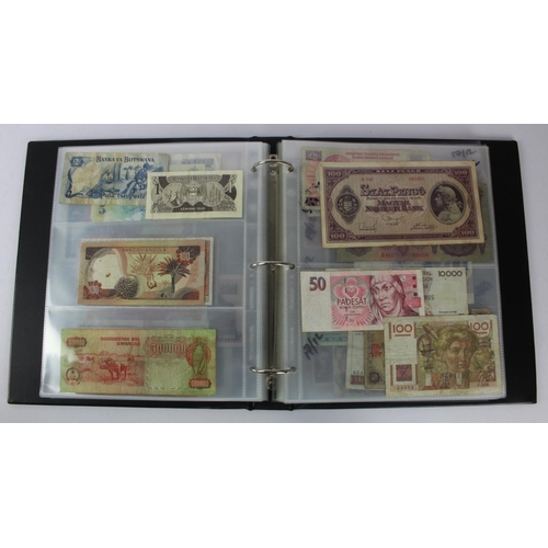 957 - World (163), collection in album including Netherlands 25 Gulden 1955, Lebanon 1 Livre 1939, French ... 