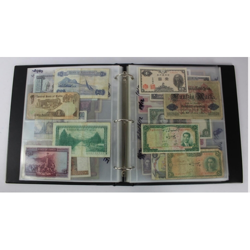 957 - World (163), collection in album including Netherlands 25 Gulden 1955, Lebanon 1 Livre 1939, French ... 