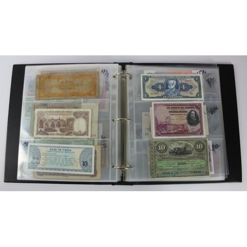 957 - World (163), collection in album including Netherlands 25 Gulden 1955, Lebanon 1 Livre 1939, French ... 