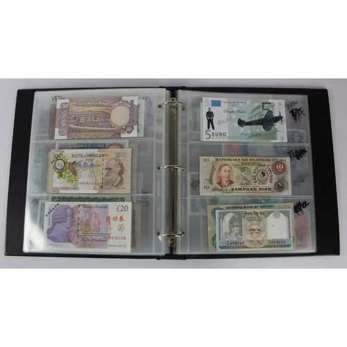 957 - World (163), collection in album including Netherlands 25 Gulden 1955, Lebanon 1 Livre 1939, French ... 