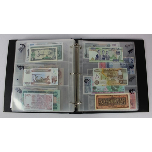 957 - World (163), collection in album including Netherlands 25 Gulden 1955, Lebanon 1 Livre 1939, French ... 