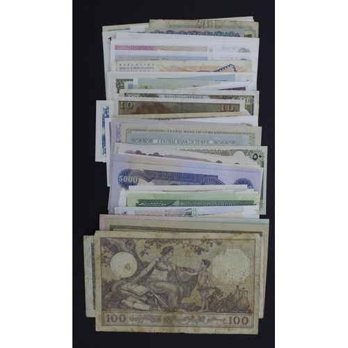 958 - World (167), including Ghana 10 Shillings 1961, Yemen 20 Rials 1971, Algeria 100 Francs 1924, Portug... 