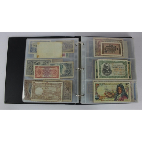 964 - World (204), collection inalbum including Guatemala 1 Peso 1899, Ceylon 10 Cents 1942, Gambia 10 Shi... 