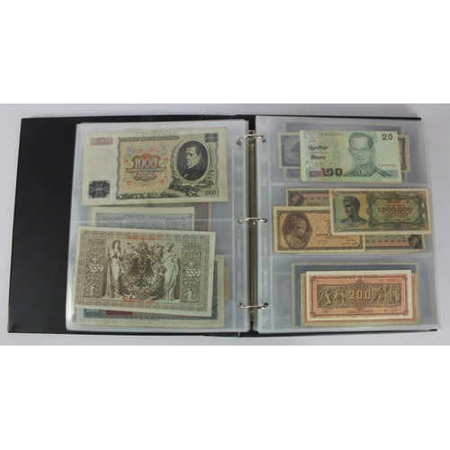 964 - World (204), collection inalbum including Guatemala 1 Peso 1899, Ceylon 10 Cents 1942, Gambia 10 Shi... 