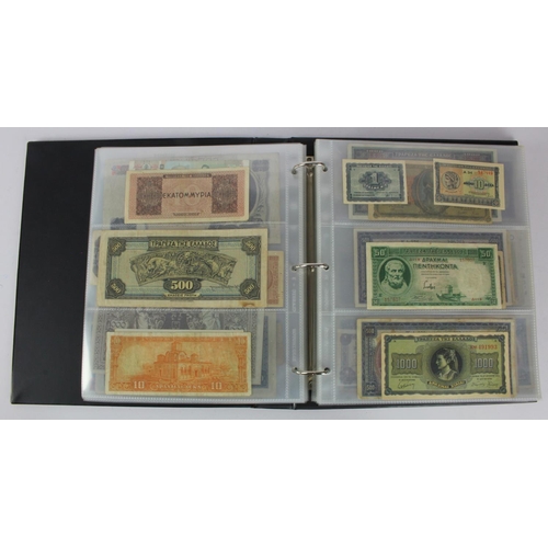 964 - World (204), collection inalbum including Guatemala 1 Peso 1899, Ceylon 10 Cents 1942, Gambia 10 Shi... 