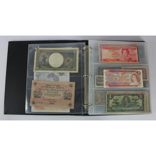 964 - World (204), collection inalbum including Guatemala 1 Peso 1899, Ceylon 10 Cents 1942, Gambia 10 Shi... 