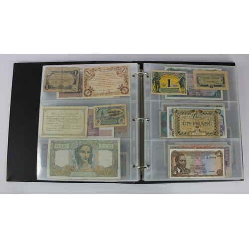 964 - World (204), collection inalbum including Guatemala 1 Peso 1899, Ceylon 10 Cents 1942, Gambia 10 Shi... 