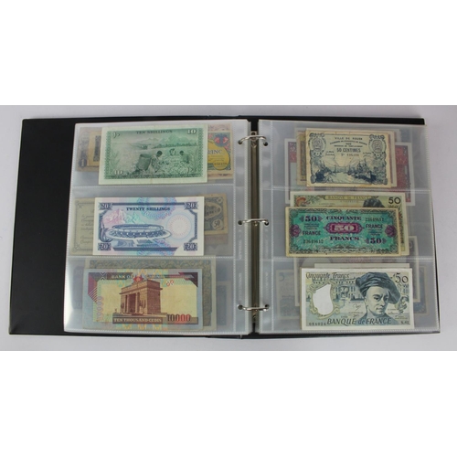 964 - World (204), collection inalbum including Guatemala 1 Peso 1899, Ceylon 10 Cents 1942, Gambia 10 Shi... 