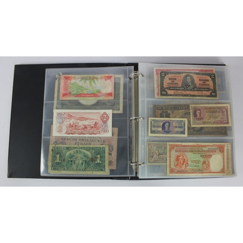 964 - World (204), collection inalbum including Guatemala 1 Peso 1899, Ceylon 10 Cents 1942, Gambia 10 Shi... 