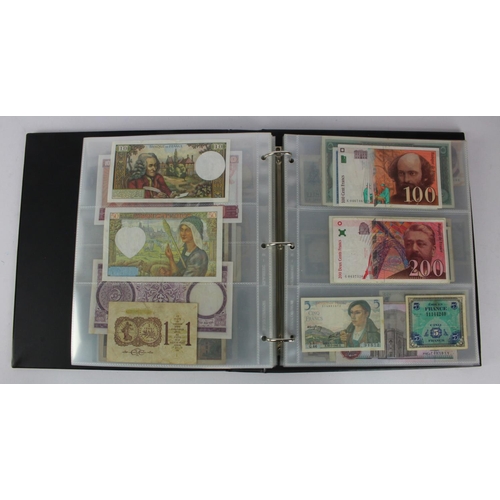 964 - World (204), collection inalbum including Guatemala 1 Peso 1899, Ceylon 10 Cents 1942, Gambia 10 Shi... 