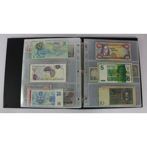 964 - World (204), collection inalbum including Guatemala 1 Peso 1899, Ceylon 10 Cents 1942, Gambia 10 Shi... 