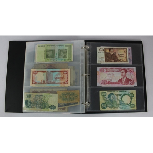 964 - World (204), collection inalbum including Guatemala 1 Peso 1899, Ceylon 10 Cents 1942, Gambia 10 Shi... 