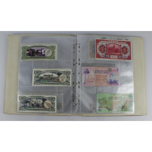 965 - World (209), collection in 3 albums and a slip case, specimen notes, consecutive notes, replacement ... 