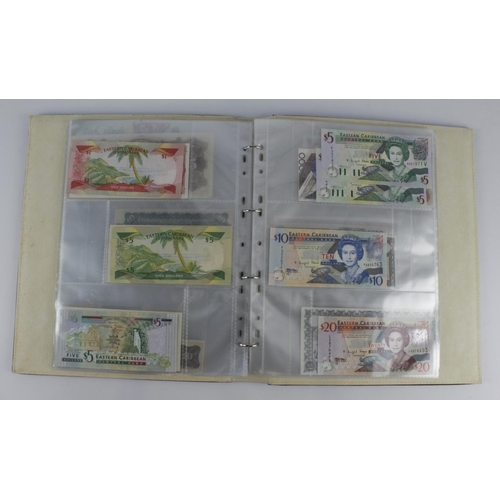 965 - World (209), collection in 3 albums and a slip case, specimen notes, consecutive notes, replacement ... 