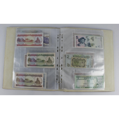 965 - World (209), collection in 3 albums and a slip case, specimen notes, consecutive notes, replacement ... 