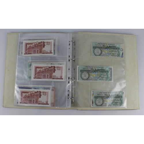 965 - World (209), collection in 3 albums and a slip case, specimen notes, consecutive notes, replacement ... 