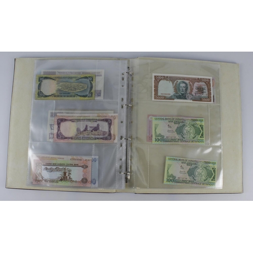 965 - World (209), collection in 3 albums and a slip case, specimen notes, consecutive notes, replacement ... 