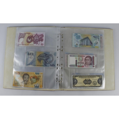 965 - World (209), collection in 3 albums and a slip case, specimen notes, consecutive notes, replacement ... 